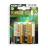 2 Batteries in pack
Equivalent to R14 / C / L