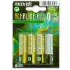 4 Batteries in pack
Equivalent to R6 / AA / M / AM3 / GLR6A